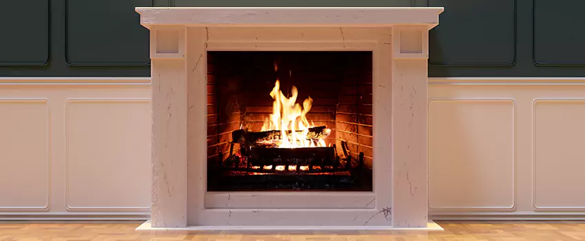 Decorative Electric Fireplace Installation in Ventura, California