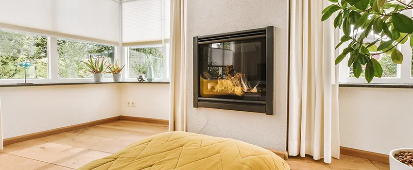 Residential Fireplace Ceramic Glass Installation in Ventura, CA
