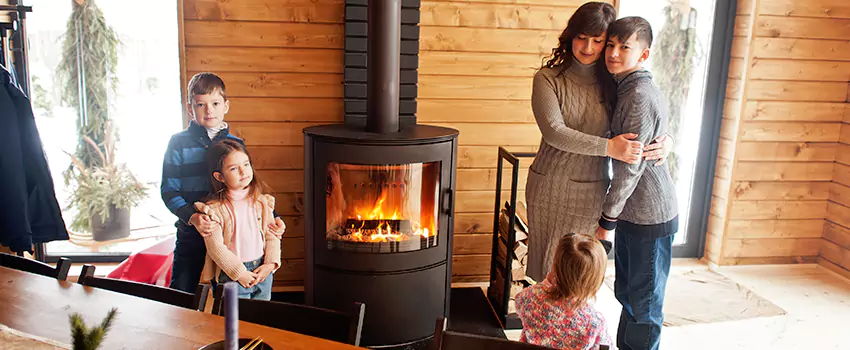 Morso Cast Iron Fireplace Insert Installation in Ventura, California