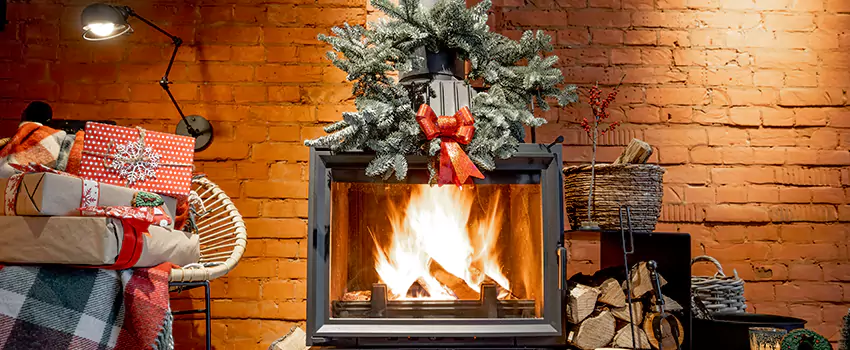 Travis Industries Linear Gas Fireplace Installation in Ventura, California