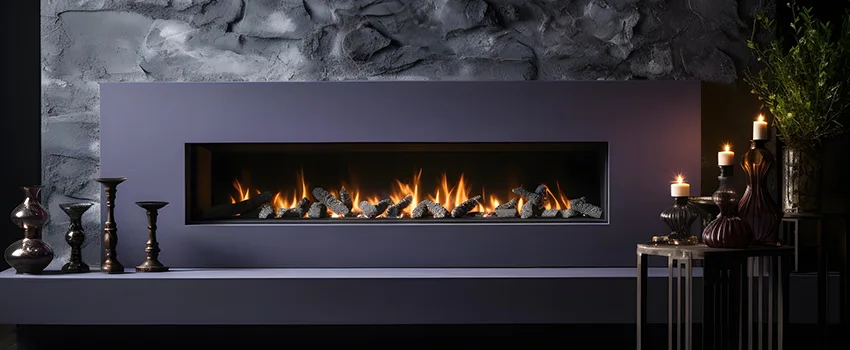 Ember Bed for Ventless Gas Fireplace in Ventura, CA