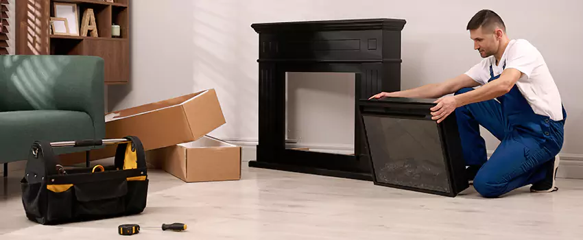 Old Rusted Metal Fireplace Repair And Replacement in Ventura, CA