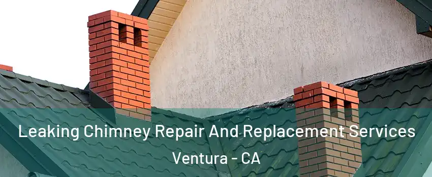  Leaking Chimney Repair And Replacement Services Ventura - CA
